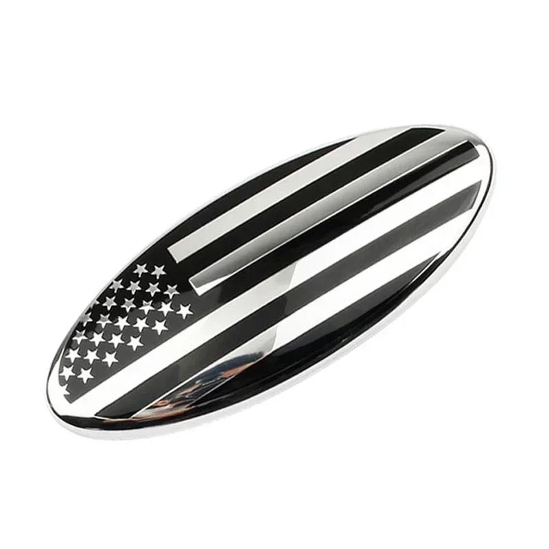 Car Sticker Ford 17.5x7.4CM Rear Trunk Sticker for Ford Transit Ecosport Mondeo Fusion Focus Fiesta Kuga Ranger Edge Car Emblem