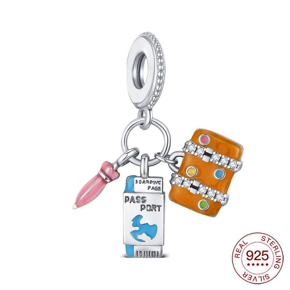 Медные летние бусины Классические пиратские подвески для багажа Изготовление ювелирных изделий Для браслета DIY Ежедневный гламур для женщин Модные подарки