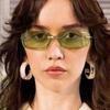 Frameless 2024 Future Style Dopamine High-End Women's Sunglasses