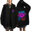 Anime Arcane Jinx Hoodies Men Women Fleece Oversized Sweatshirts Fashion Trend Hip Hop Hoodie Longt Sleeve Zip Hoodie