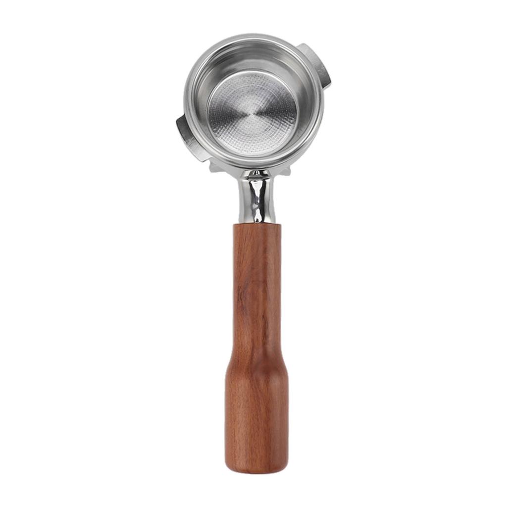 58 мм кофейный фильтр из нержавеющей стали с 2 ушками, съемный держатель фильтра, портафильтр с деревянными держателями