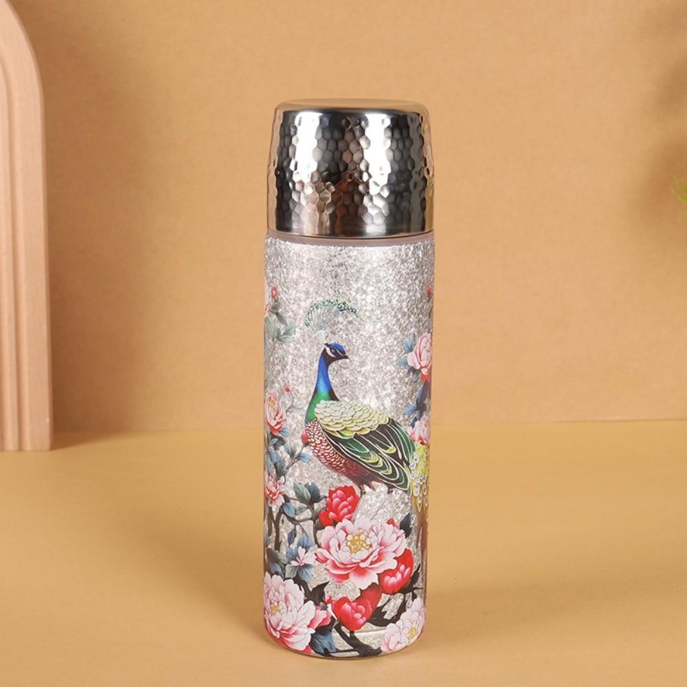500ml Vacuum Flasks Tea Separation Water Bottle Stylish Vacuum Cup  Gift
