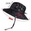 Men's Sun Cap Breathable Quick Dry Bucket Hats Sun Protection Anti-UV Fishing Camping Camouflage Fisherman Hat