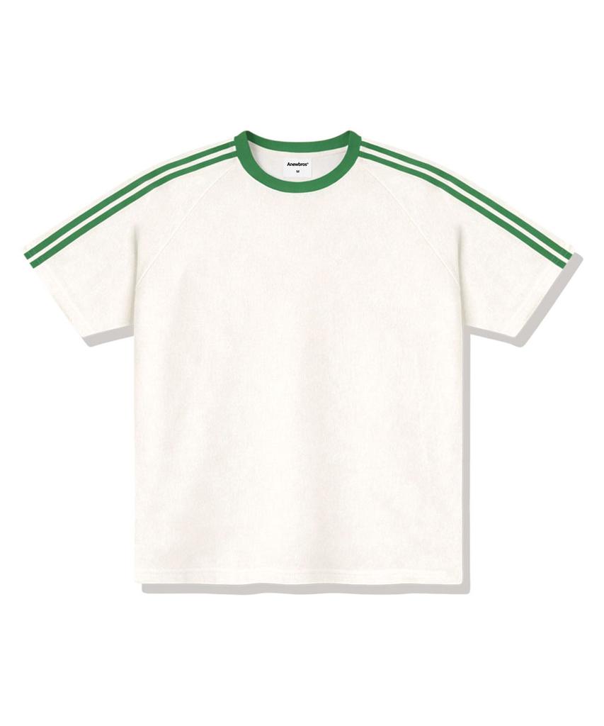 ANEWBROS Riley Oversized Track Short Sleeve T-Shirt 4 Colors [Anse_3501]