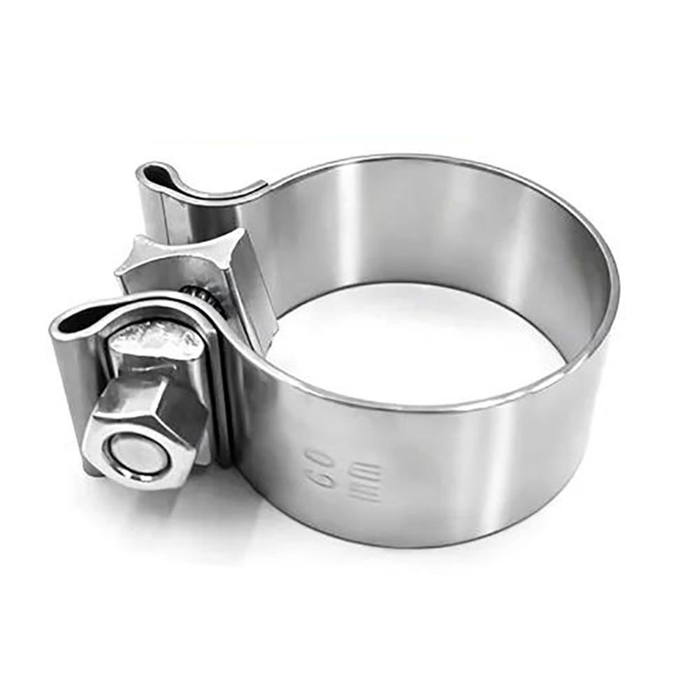 40-76mm Pipe Connection Hoop Stainless Steel Steel Pipe Clamp Strong Exhaust Pipe Clamp