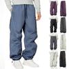 Men's Casual Solid-color Fashionable Loose Cargo Pants, Men's Windproof, Water-, Breathable And Lightweight Pants