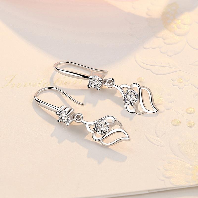 Серьги-капли Lindon из медного сплава с цирконом, серьги-капли для женщин, подарки на свадьбу