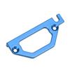 RC Servo Mount Aluminum Alloy Servo Mount Upgrade Parts for Traxxas Latrax Teton 1 18 RC Crawler Car Blue