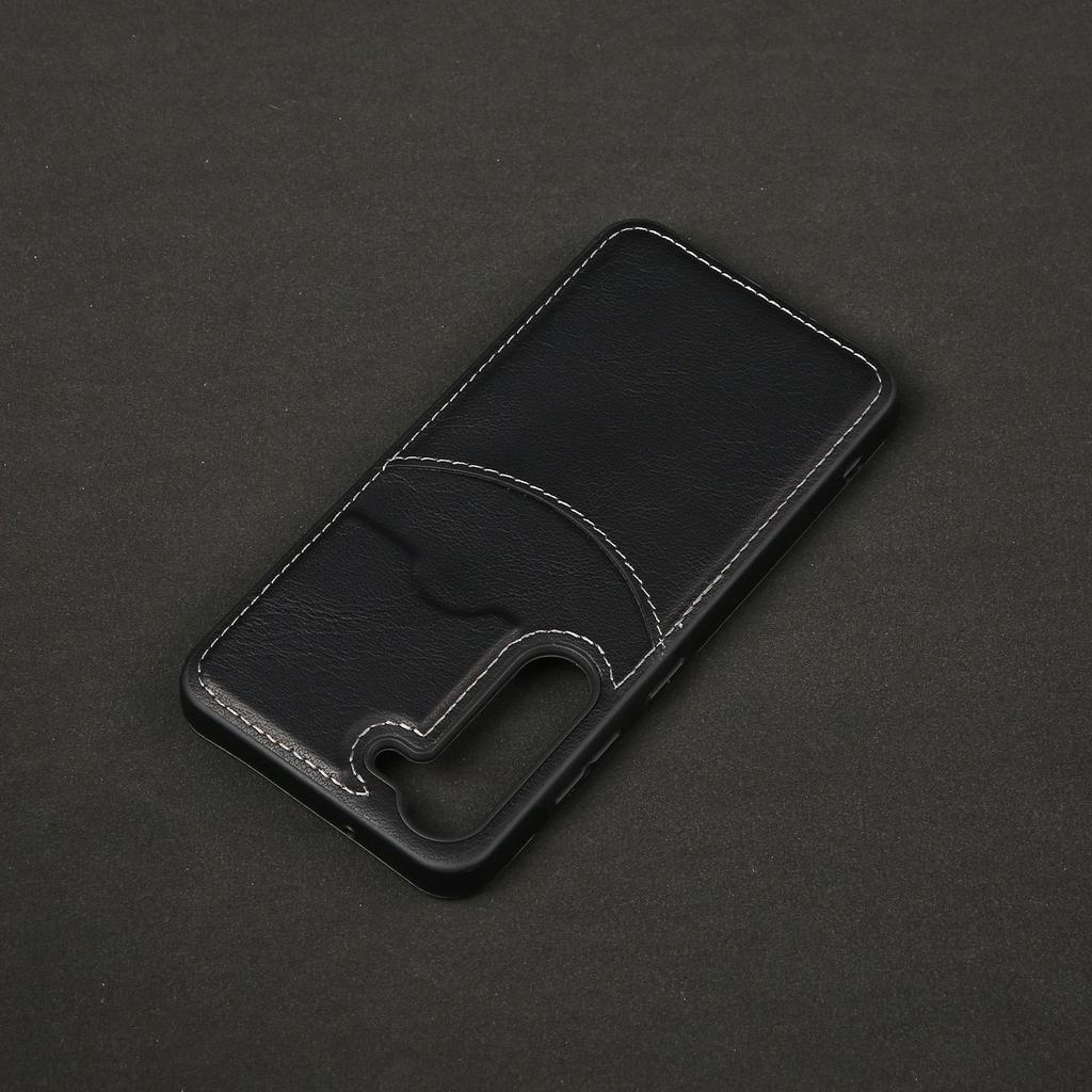 Кожаный чехол для телефона Samsung Galaxy 24ultra-Soft противоударный чехол-держатель для карт для S24/S23/S22/S24plus/S23plus/S22plus/S24uitra/S23uitra/S22uitra