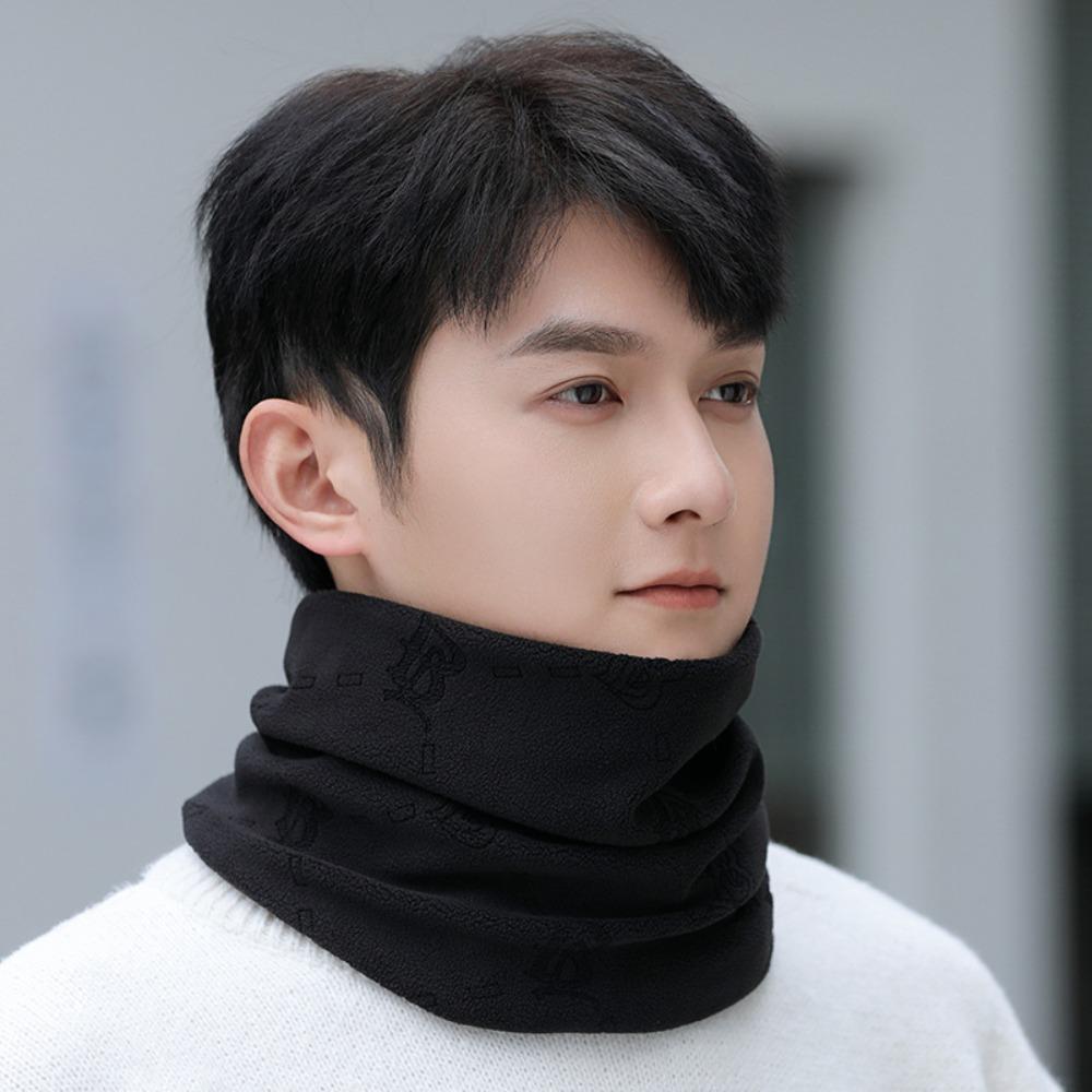 Шарфы с утолщенной подкладкой, полиэстеровый спортивный шарф, модная шапка-пуловер