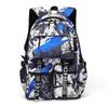 Men Black Backpack Unisex Travel Fashion White Backpack Students Teenager Boys Girls School Bags Canvas Waterproof Bag