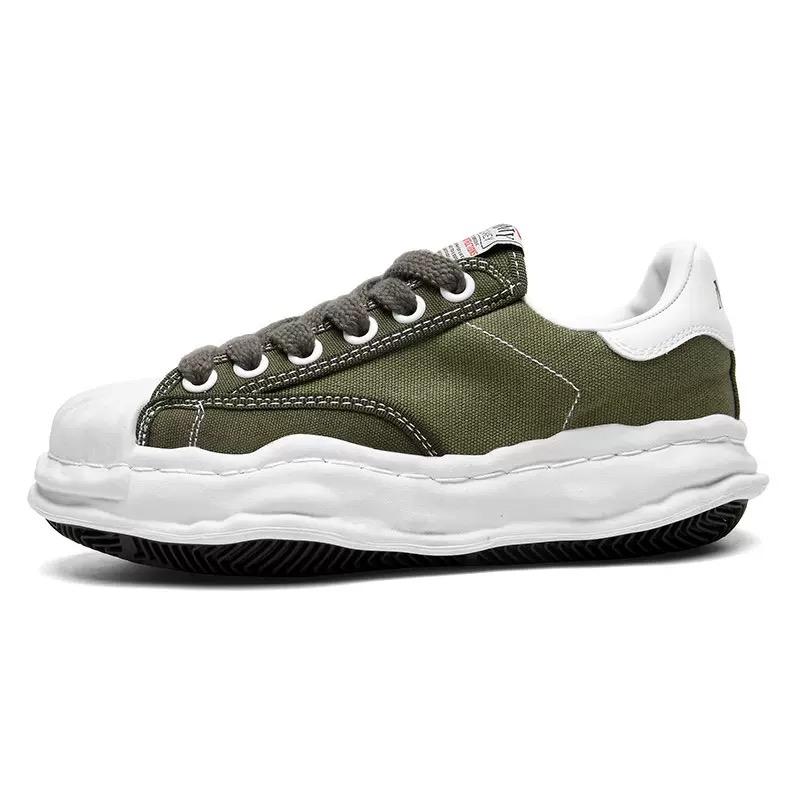 Same Style Thick Soled Canvas Sneakers for Men and Women Spring/summer Low Cut Casual Sports Sneakers