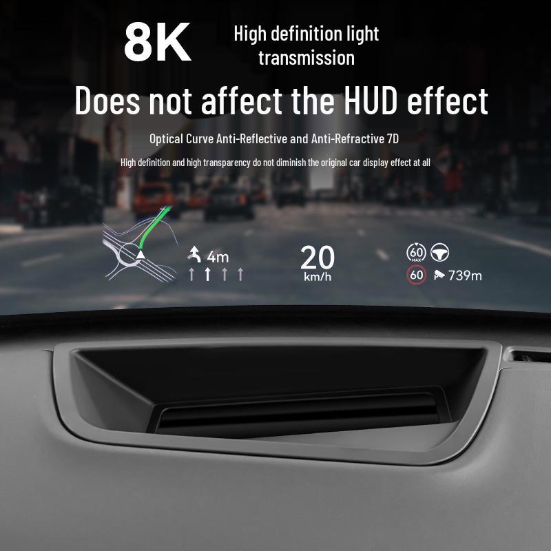 Защитная крышка от пыли Blue Mountain с изогнутым HUD для приборной панели автомобиля модели Wey 23-24
