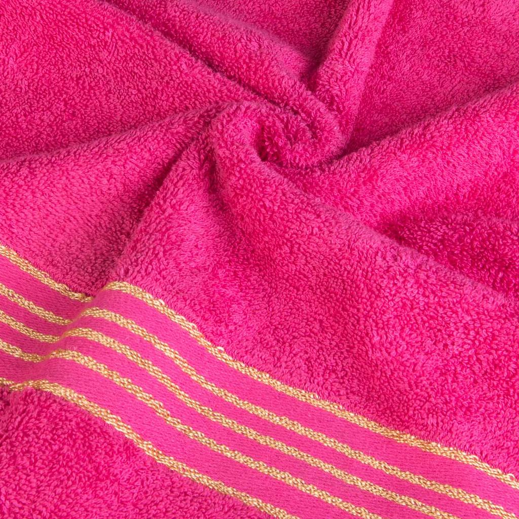 Cotton towel set 6 pcs box 50x90 + 70x140 light ash fuchsia