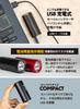 GORIX Передний фонарь для велосипеда USB-перезаряжаемый водонепроницаемый светодиодный свет Яркий (GX-FL1579) Противоугонный Велосипедный Фонарь Передний Красный Без Инструментов