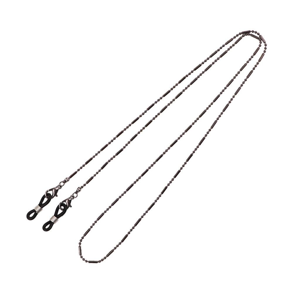Anti-lost Trendy Minimalist Male Alloy Neck Straps Bead Mask Chains Mask Cord Holders Sunglasses Lanyards Eyeglass Chain