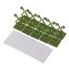 10PCS Wall Plant Clips for Climbing Plants Plastic Self Adhesive Green Vine Plant Support Clips for