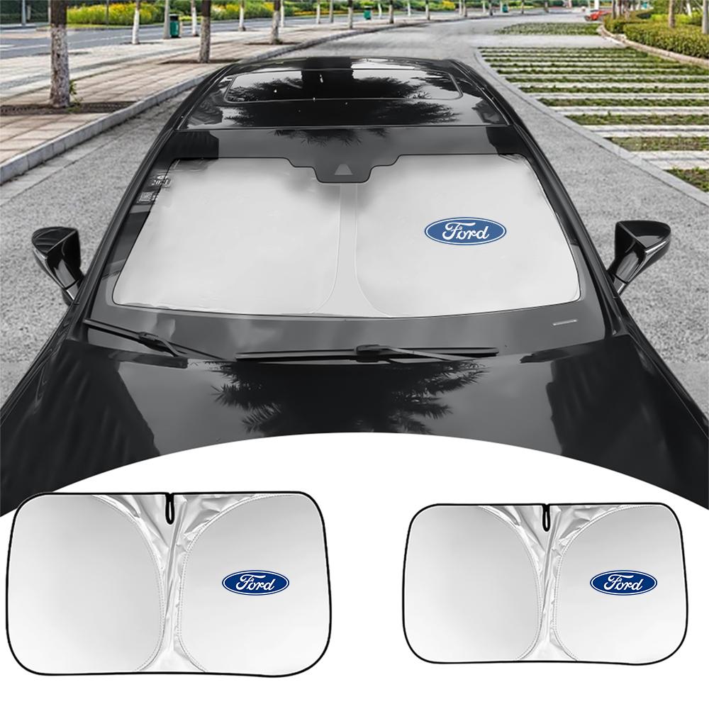 AACG1 Car Windshield Sun Shade Cover UV Protection Sunshade Accessories Auto Styling For Ford Focus MK4 Mustang Fiesta MK7 Kuga Ranger