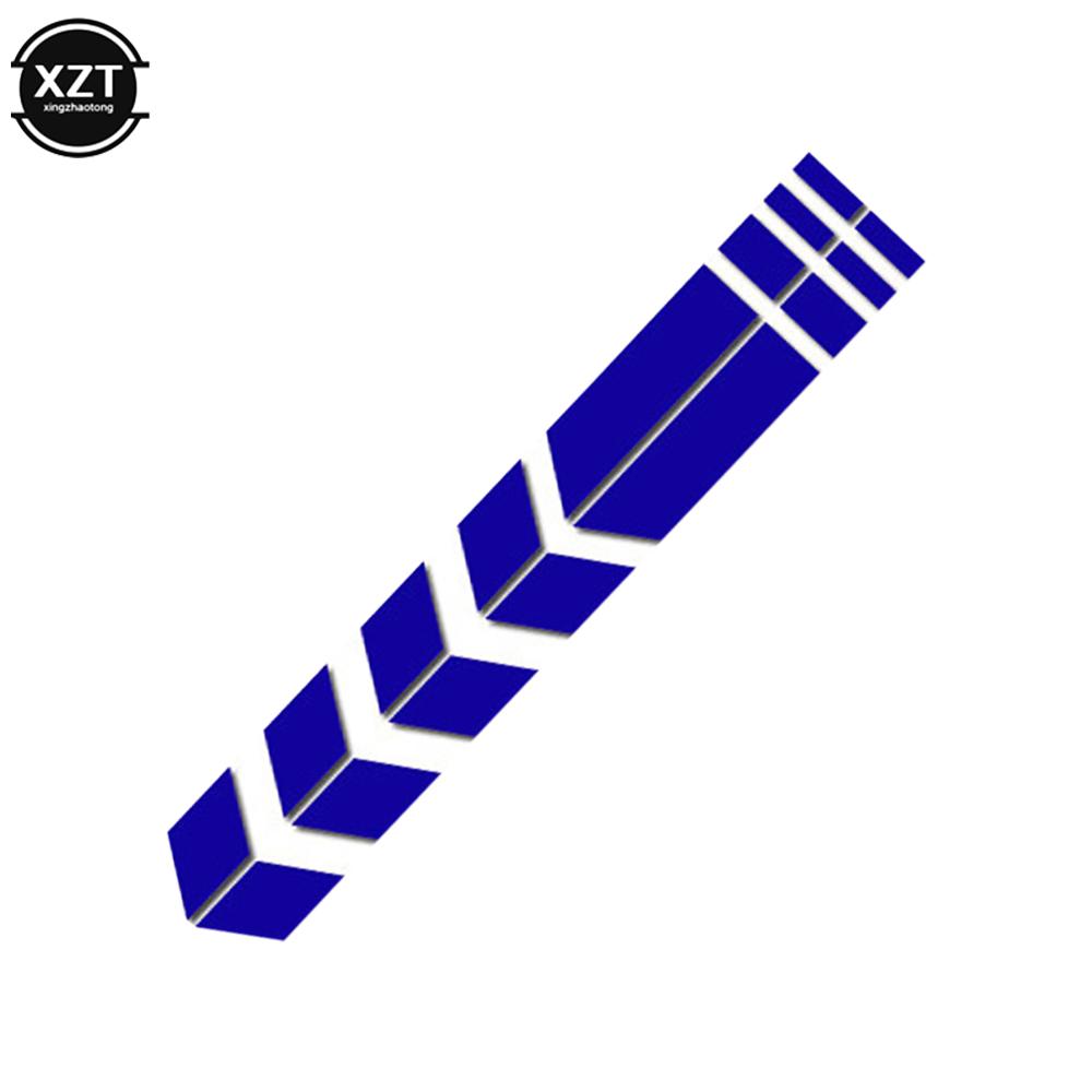 Красочные наклейки со стрелками, наклейки на крылья мотоцикла, водонепроницаемые, маслостойкие, светоотражающие наклейки со стрелками, аксессуары для декора мотоциклов