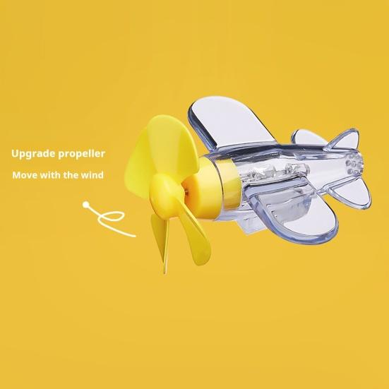 Игрушка-самолёт со светодиодной подсветкой, украшение для самолёта, экологичная ветряная мельница, декор для мотоцикла, подарок для любителей активного отдыха