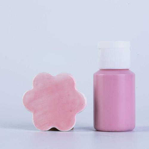 24 цвета Керамический подглазурный цветной концентрат Стабильный и прочный 60 мл Пигмент для керамики Средняя температура 1180-1320 ℃