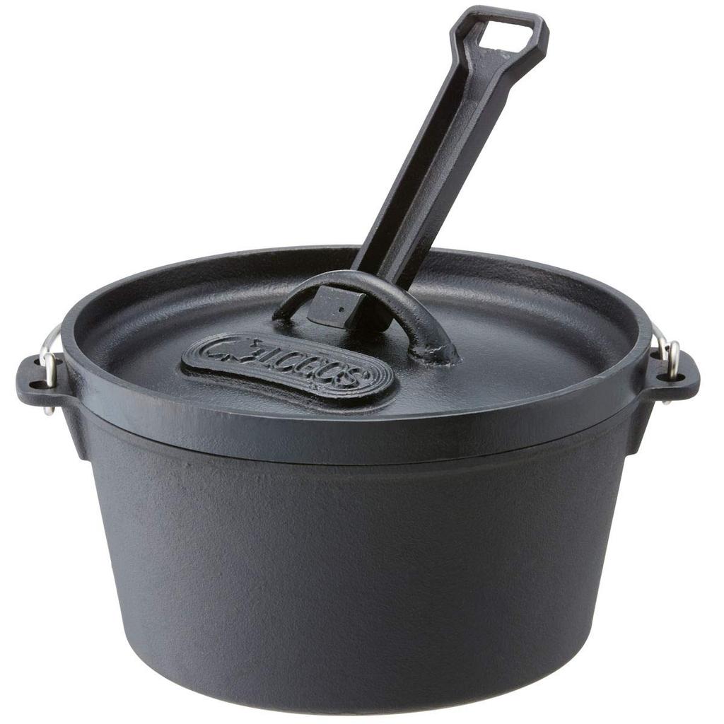 LOGOS Сковорода-казан 9 дюймов 81062237 Черный Кемпинг & (с сумкой)