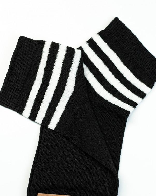 High Socks with Striped Cuffs ISSA Plus