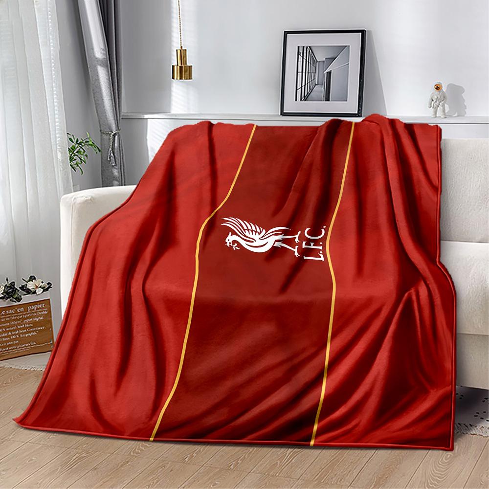 Never Walk Alone: Liverpool Fc Pride Blanket Durable Comfort Great for Office Bedding Bed for All Occasions Digital Print