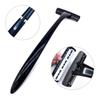 Portable Folding Shaver Body Back Hair Trimmer Leg Razor Safety Long Handle Hair Removal Tool for Man Women