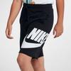 Nike Детские спортивные повседневные шорты с логотипом, детские штаны, черные AT3070-010