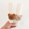 Cute Bear Baby Car Safety Belt Shoulder Protector Baby Cart Belt Cover Stroller Accessories Baby Car Accessories