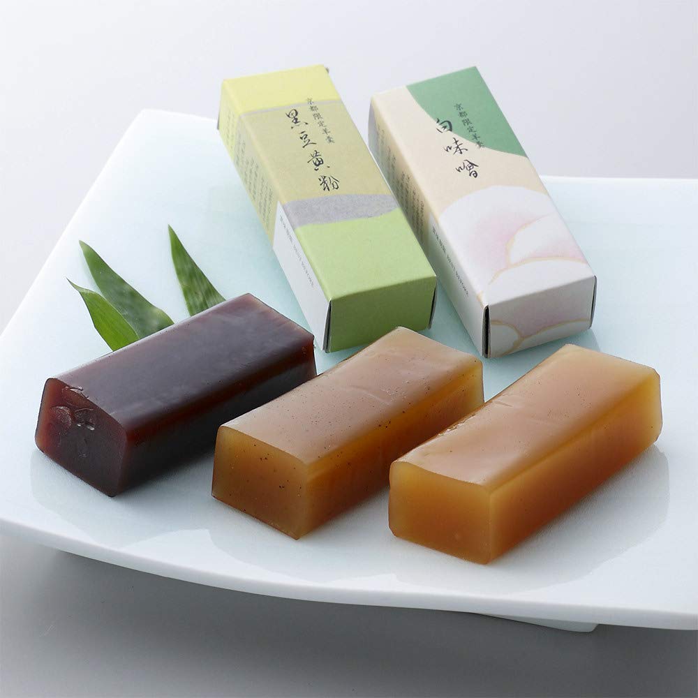 Toraya Small Yokan 14 шт. Kyoto limited 5 стандартных типов Ассортимент +
