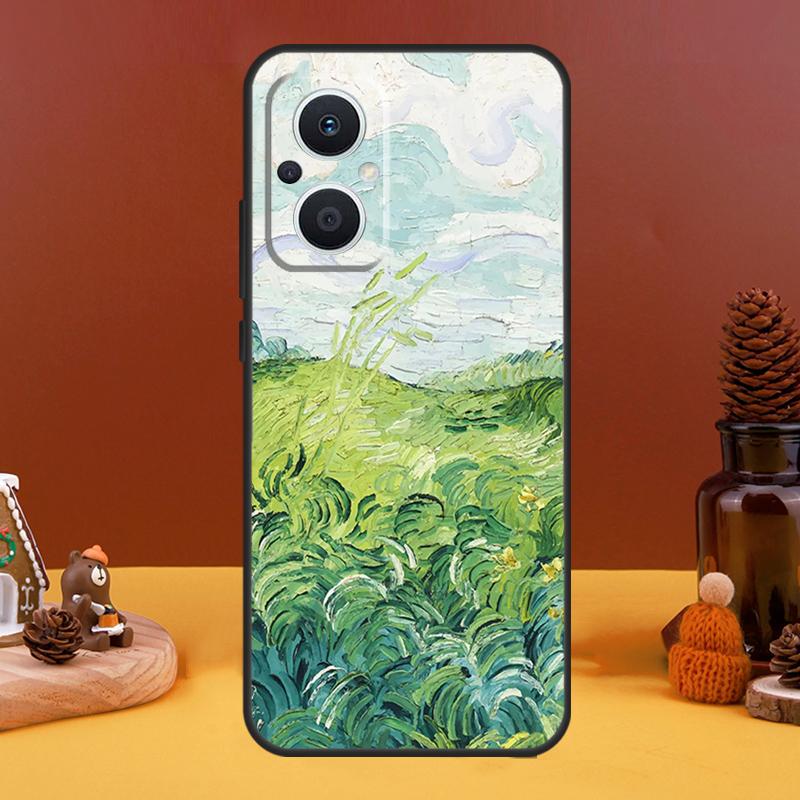 Чехол с картиной 'Звездная ночь' Ван Гога для OPPO Reno 8T 4Z 5Z 10 Pro 11 F 4 5 6 7 8 Lite OPPO Find X5 X6 Pro X2 X3 Lite