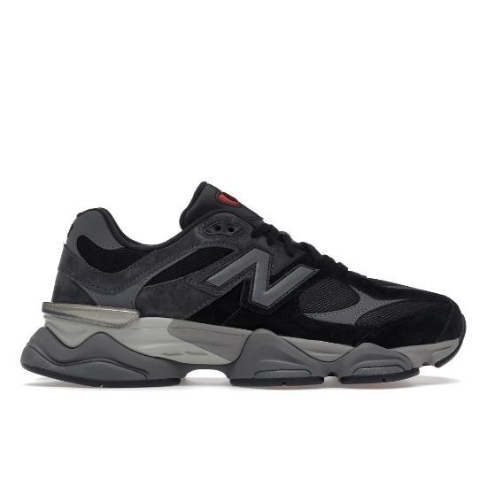 New Balance 9060 Черные кроссовки унисекс Castlerock U9060BLK