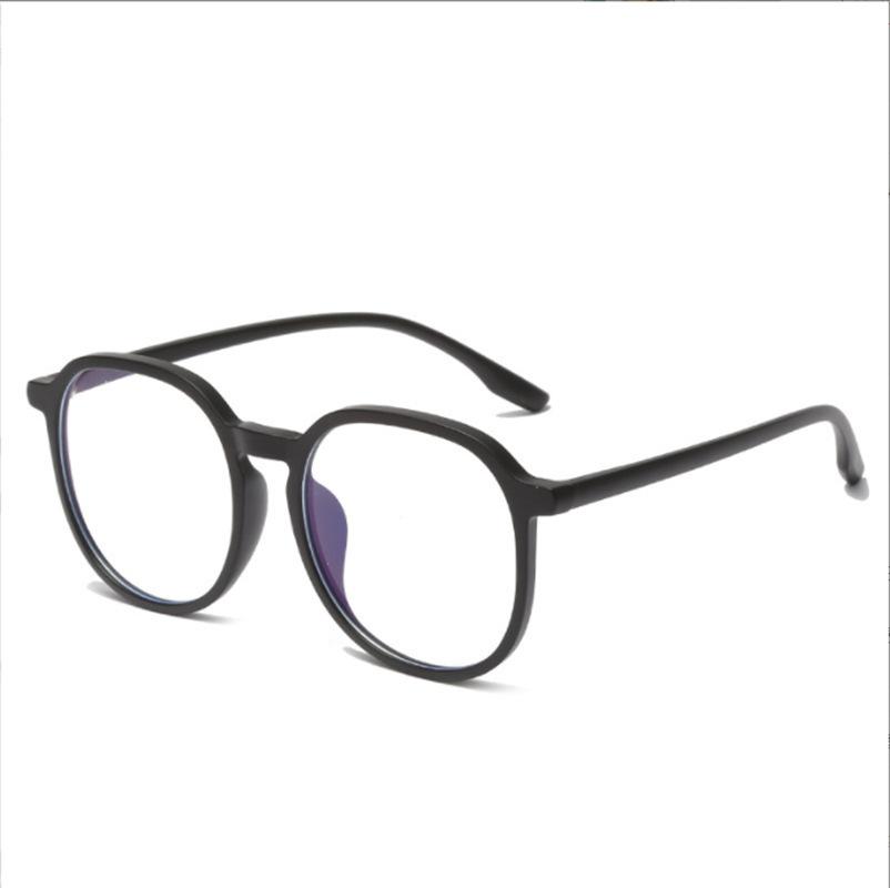 Очки Blush женские Ins Style Student Flat Mirror Plain Face Tide Artifact Round Face Glasses