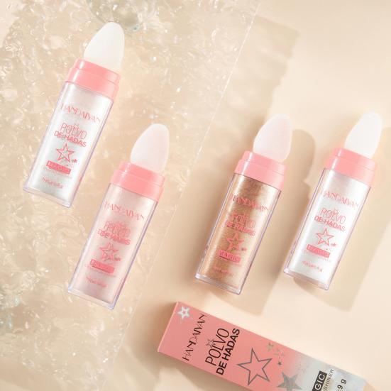 Простой в использовании натуральный трехмерный долговечный универсальный осветляющий кожу нежный хайлайтер для всего тела контурирующие румяна