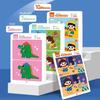 64/80Qs Kids Montessori Educational Game Cards Error-finding & Maze Games Baby Early Education Concentration Training Reusable