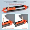 ABS Profile Scribing Ruler Irregular Portable Gauge Shape Measuring Woodworking Profiler Attachments Essentials