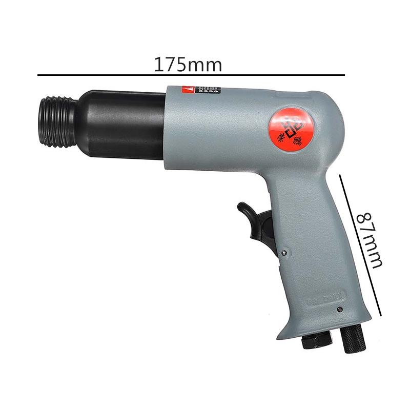 1/4 Inch Chipping Riveting Pneumatic Power Air Tool Handheld Gas Shovels Air Hammer Drill Tool Kits with 4pcs Chisels