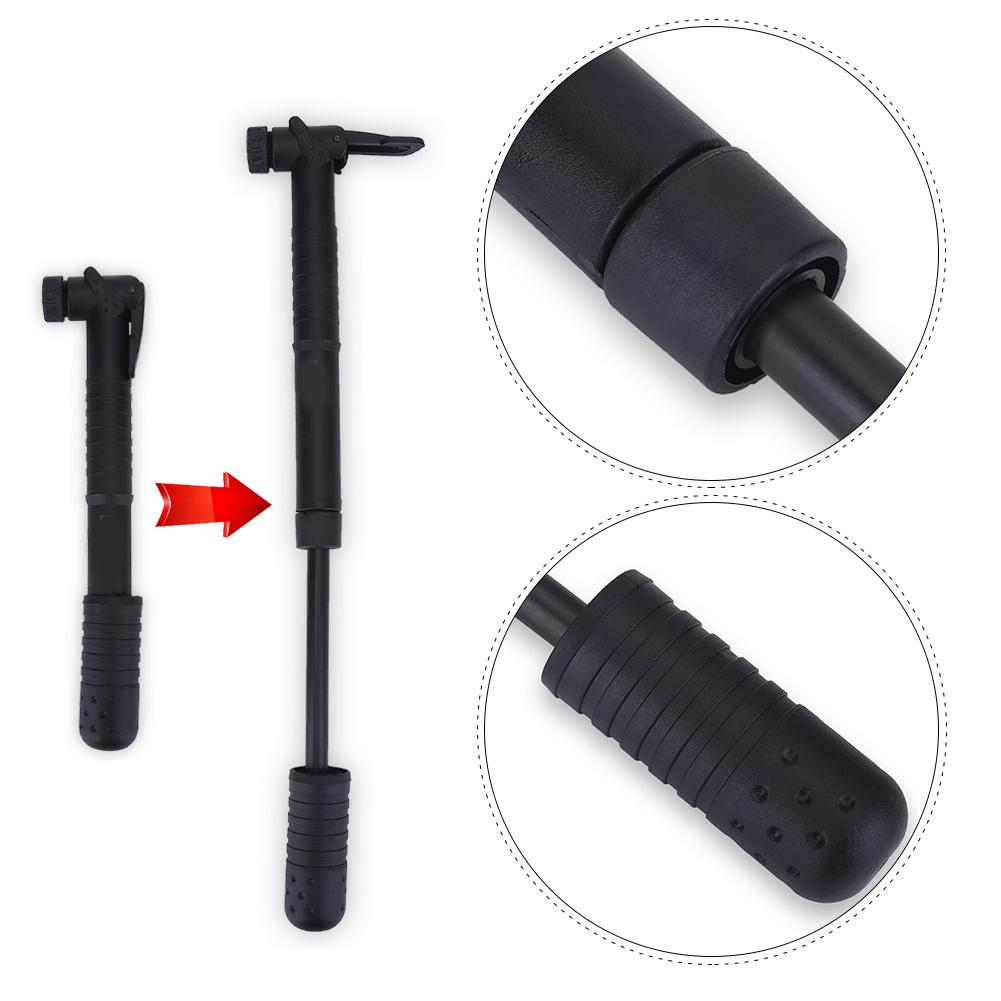 Велосипедный велосипед Велосипедный шинный воздушный насос Портативный нейлоновый мини-надувной насос 120 фунтов на квадратный дюйм