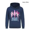 KPop Охотники на демонов Huntrix Толстовка Детская Графическая Толстовка с капюшоном Пуловеры для маленьких девочек Толстовки Мальчики Верхняя одежда Детская одежда