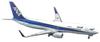 Hasegawa ANA Triton Blue Пластиковая модель 37 1/200 B737-800
