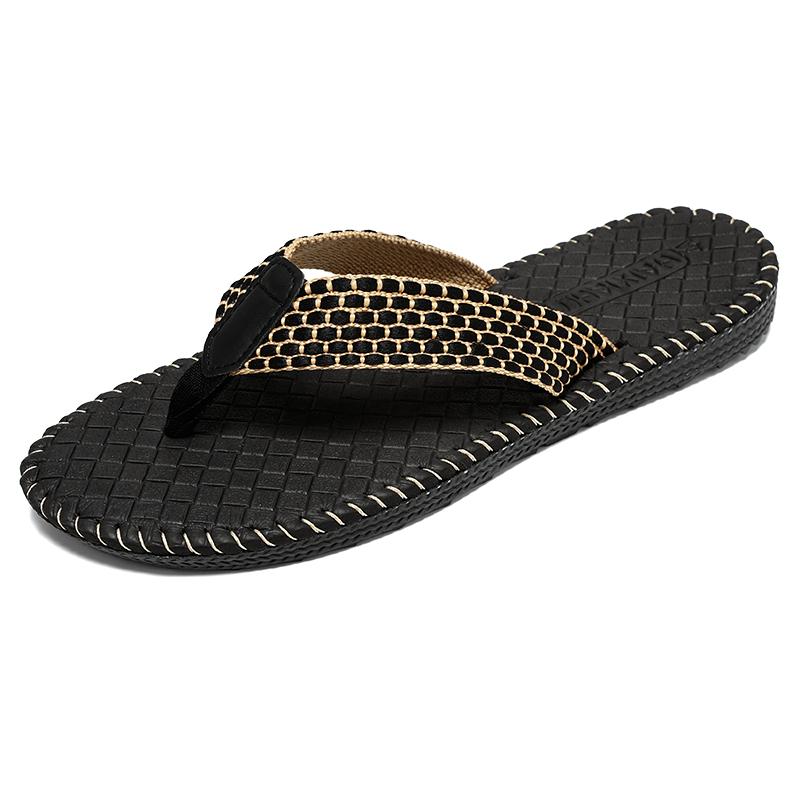 Летние тапочки Мужские шлепанцы Модная обувь для забродного пляжа Легкие сандалии Повседневные тапочки Домашние шлепанцы для ванной комнаты Мужская обувь