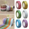 22M Double Face Ribbon Metallic Gift Wrapping Universal Satin Ribbons Christmas