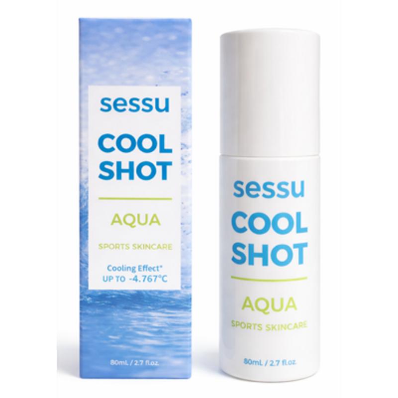 Sesu Cool Shot Sports Cooling Mist for Post-Workout Heat Relief, 5 pcs, 80ml