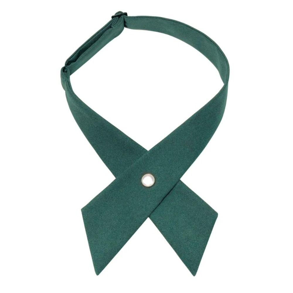High Quality Removable Cross Bowtie Polyester JK Uniform Decor Shirt Tie Apparel Accessories Cross Bow Ties