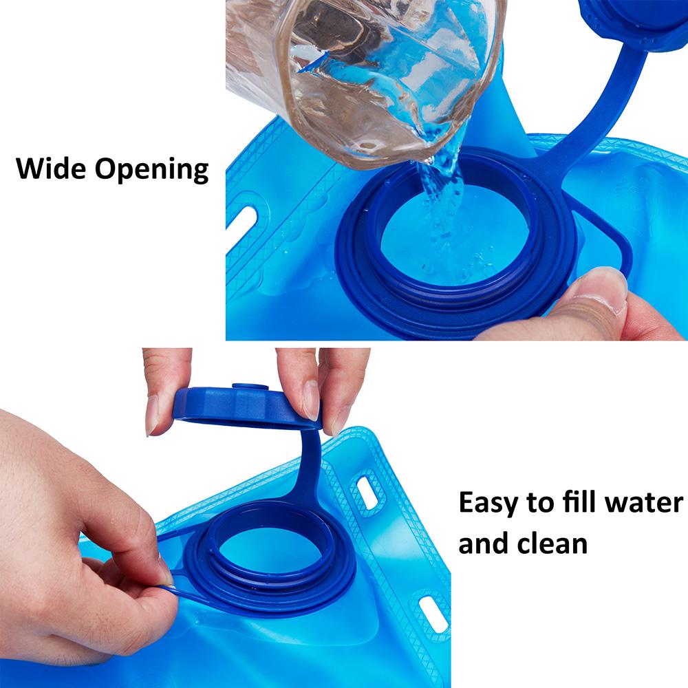 Гидратационный пузырь 2-литровый водяной пузырь Герметичный резервуар для воды Замена рюкзака для гидратации