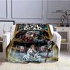 The Evil Dead Print Blankets Kids Warm Blankets Flannel Soft Comfort Blankets Home Travel Blankets Birthday Gifts