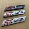 1X Metal Chrome Matt Black STline ST Line Car Emblem Badge Auto Decal 3D Sticker Emblem