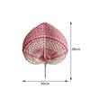 Traditional Fan Cattail-Leaf Fan Summer Cooling Hanging Fan Hand-Woven Fan  Living Room Decoration